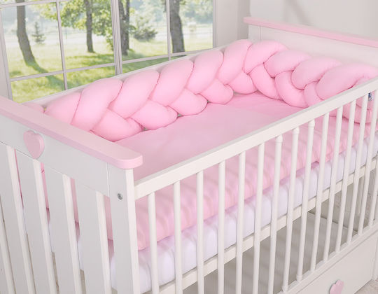 My Sweet Baby Bettumrandungen Geflochten Innerhalb Pink