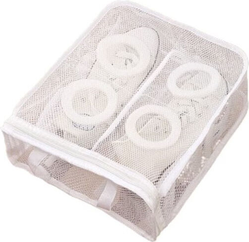 Săculeț Pentru Spălare Pantofi Flippy Mașină De Spălat 36x30x12 Cm Alb