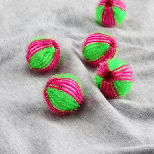 Set mit 6 Anti-Fussel-Bällen für die Waschmaschine