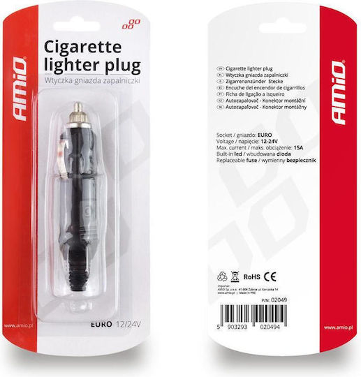 Euro 12 24v Lighter Socket Led