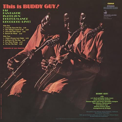 This Is Buddy Guy Rem 2024/bluesvi Acoustic Lp