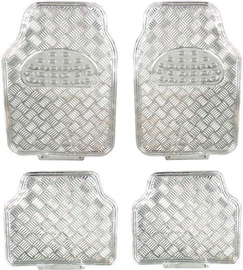 Alista Home Set Covorașe Față și Spate Universal 2buc din Furtun Daihatsu Mutare Argintii