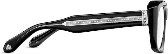 Matsuda M1036 Schwarz Brillengestelle mit Rezept