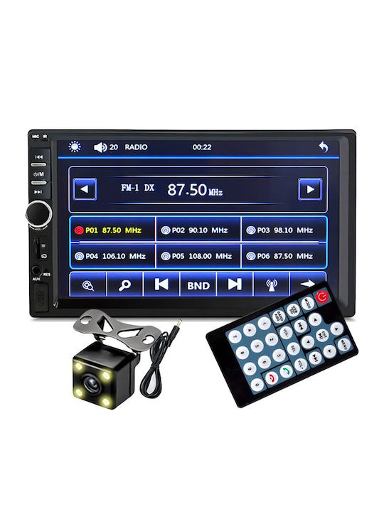 Alista Home Auto-Audiosystem 2DIN (Bluetooth/USB/AUX)