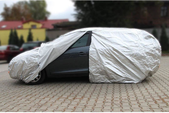 Car Cover Silver Color Size L 480 X 180 X 120cm