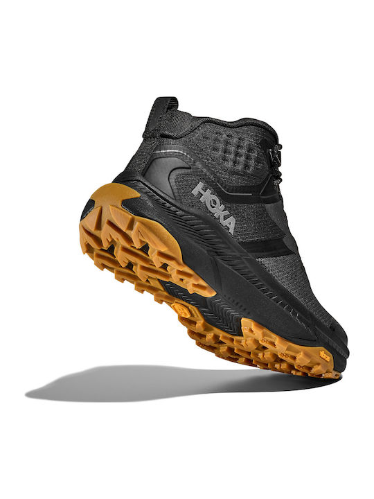 HOKA Transport Men's Hiking Shoes Waterproof With Gore-Tex Membrane Black