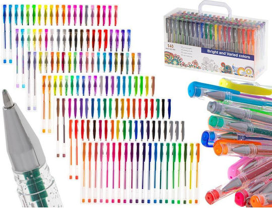 Alista Home Pixuri Gel Set De Diverse Culori 140 Bucăți