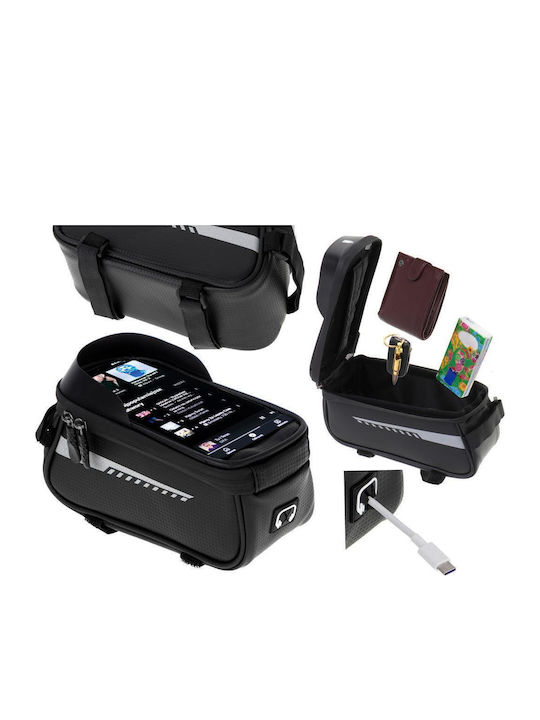 Waterproof Phone Holder Bag Mounting Motorcycle Bicycle