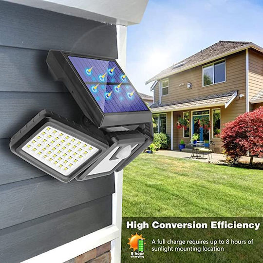 Alista Home Lampă Solară cu Senzor de Mișcare și Fotocelulă IP65