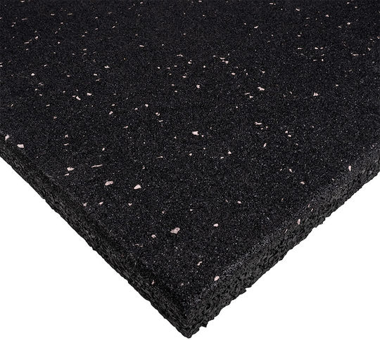 inSPORTline Double Sided Gym Equipment Flooring Black/Grey 50x50x1.5cm 1 Piece