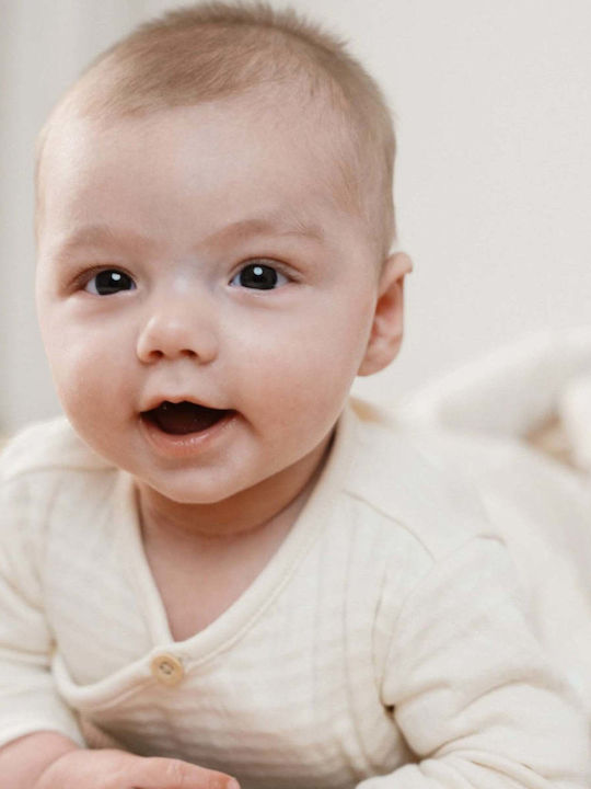 Little Dutch Baby Bodysuit Soft Beige