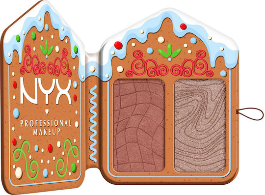 NYX Professional Makeup Buttermelt Face Palete Cocoa & Spice 10gr