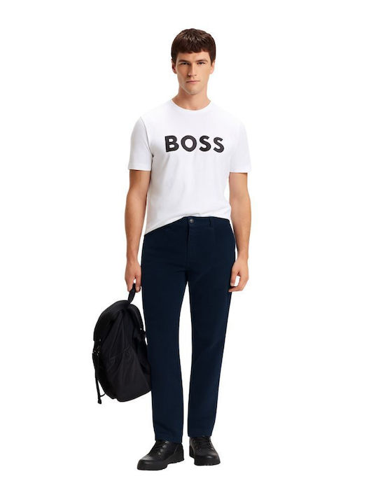 Trousers Chino Elastic Dark Blue