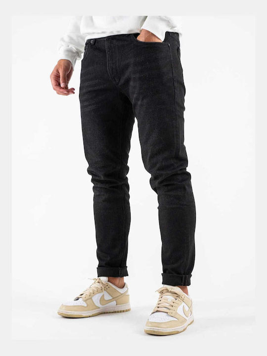 Men's Jeans Pants with Skinny Fit Black