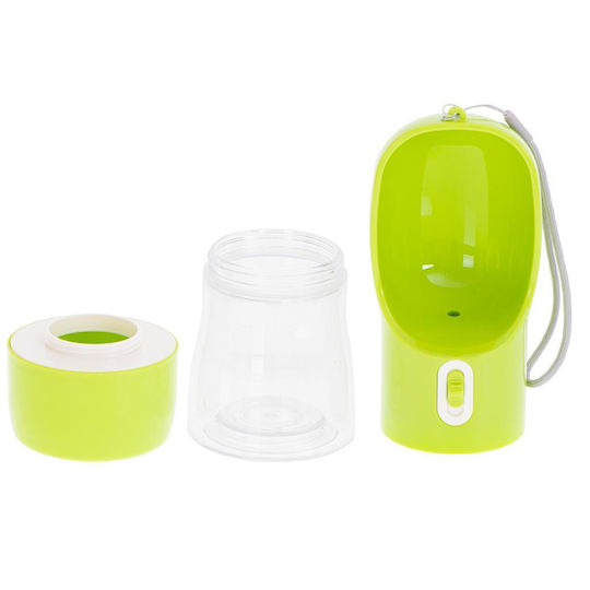 Alista Home Plastic Sticlă Apă pentru Câine & Pisică 258ml 25.5cm în Culoare Verde