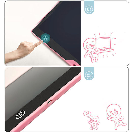Tabletă Grafică 16 Inci Pentru Copii Roz Avx-wt-rymt-1201-bk-pink