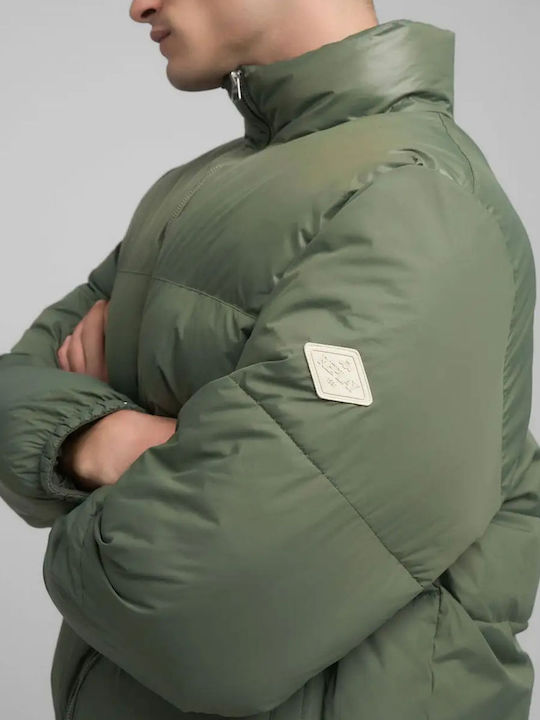 Μπουφάν Puffer Olive