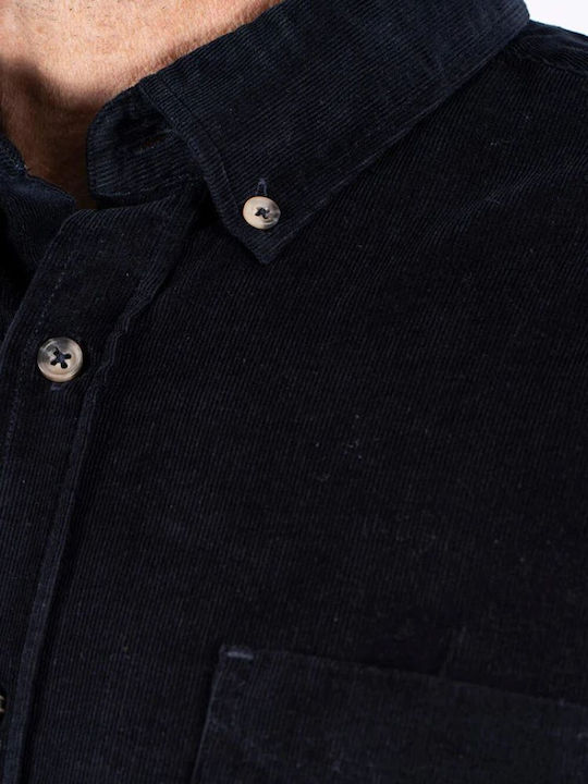 Langärmlig Hemd Dark Navy