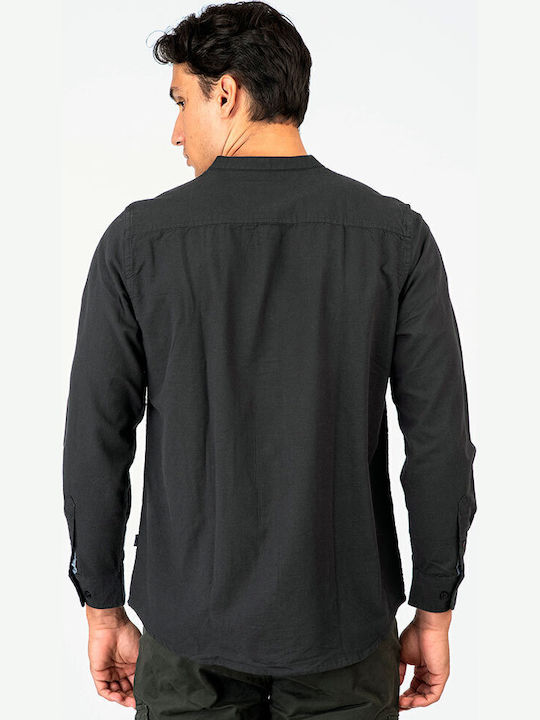 Langärmlig Hemd Black
