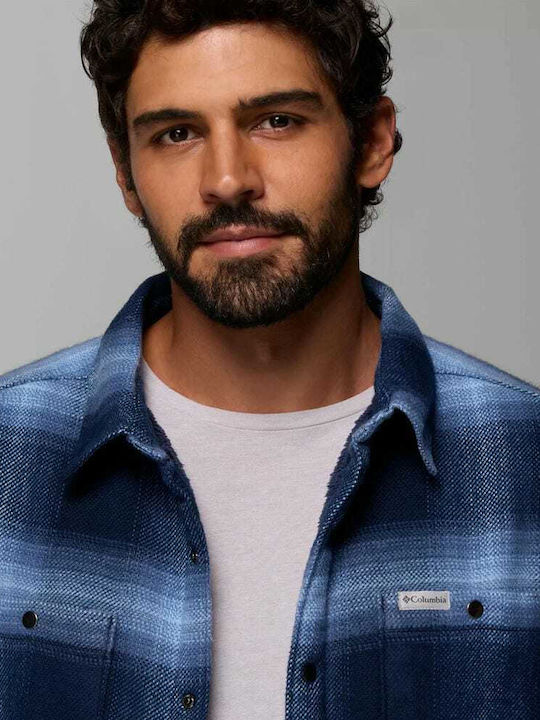 Windward Ii Μακρυμάνικo Overshirt Navy Μπλε