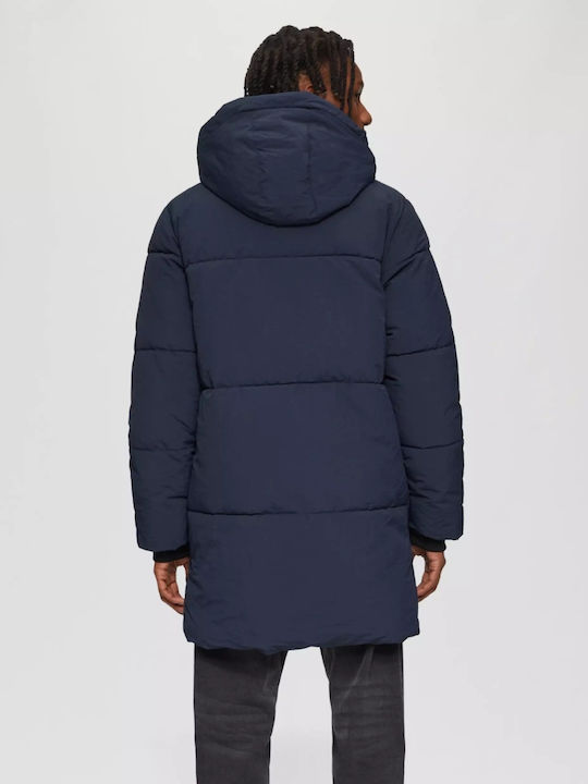 Geacă Puffer Navy Albastru Marin