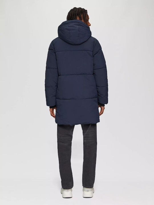 Geacă Puffer Navy Albastru Marin