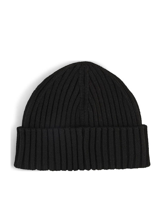 Beanie Unisex Beanie Knitted in Black color