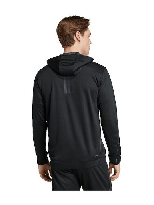 Sweatshirt with Hood Black