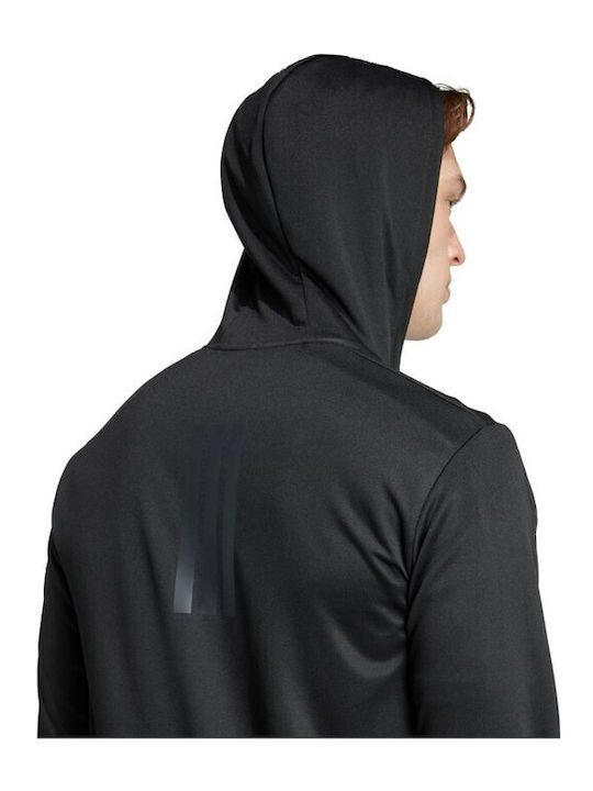 Sweatshirt with Hood Black