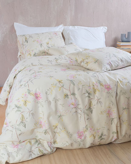 Rythmos Duvet Set Queen 220x240cm Benetita Graphite 3pcs 380 GSMGsm