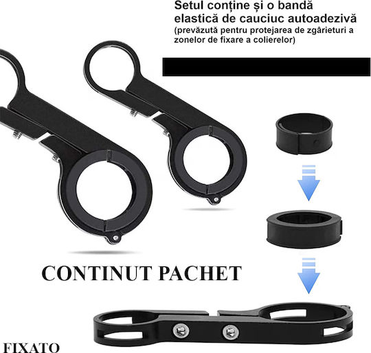 FIXATO Accesoriu pentru Scutere electrice în Culoarea Negru