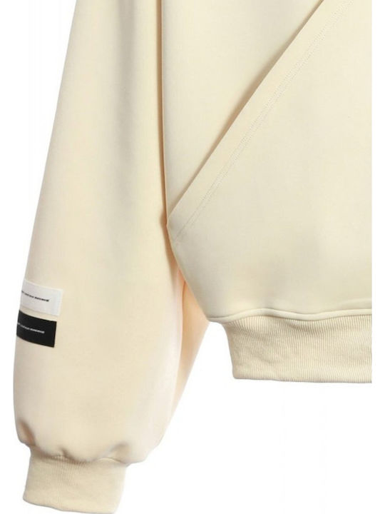 Sweatshirt mit Kapuze Black, Beige