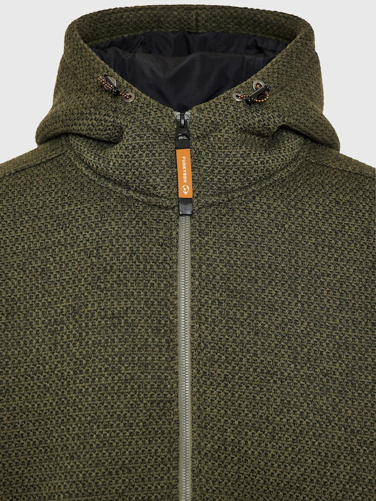 Cardigan With Hood Green