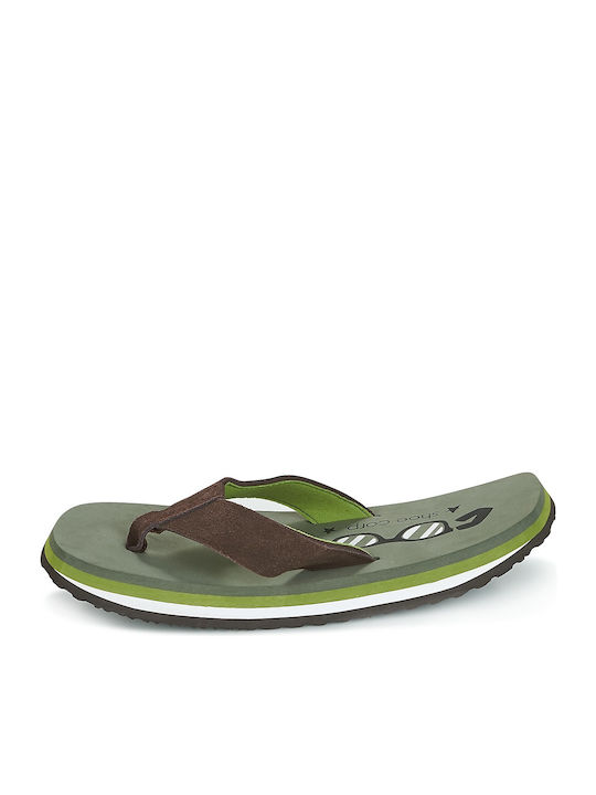 Men's Flip Flops Khaki