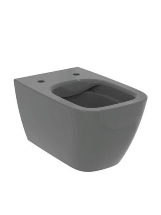 Ideal Standard I.life B Λεκάνη Κρεμαστή με Slim Κάλυμμα Soft Close Γκρι