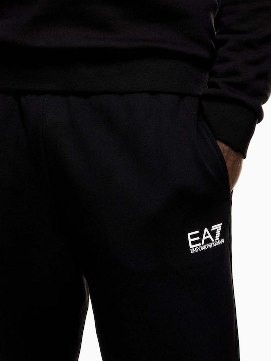 Sweatpants with Elastic Black