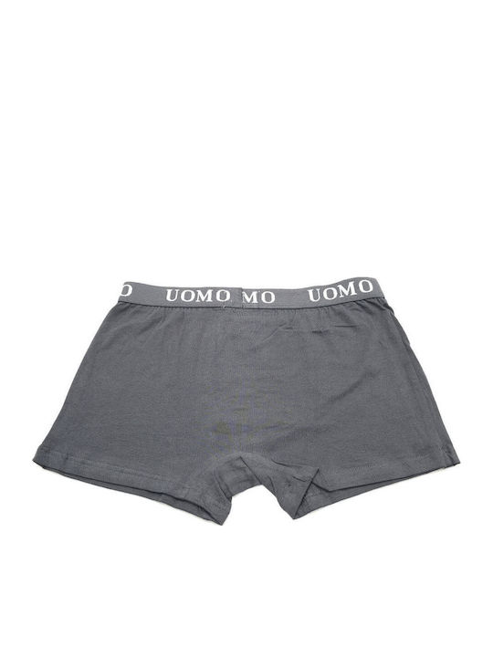 Men's Boxer Gray Charcoal