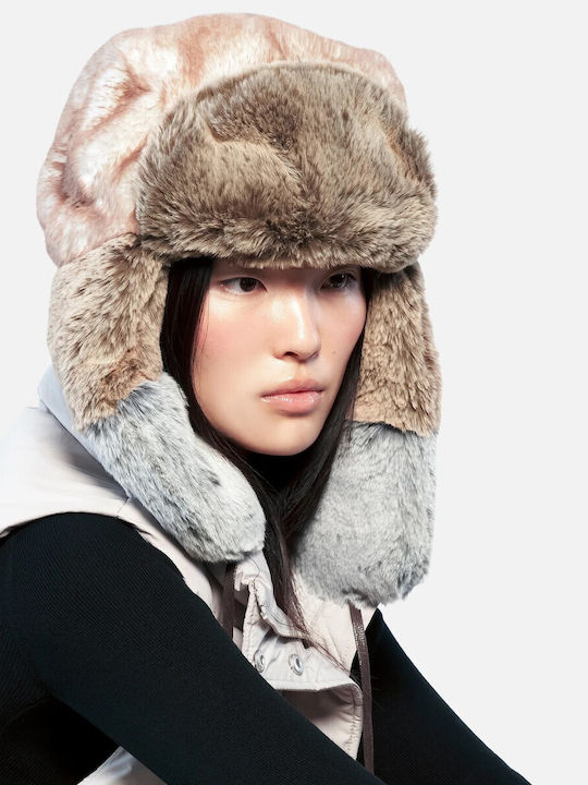 Kangol Дамско Furry Шапка Бежово