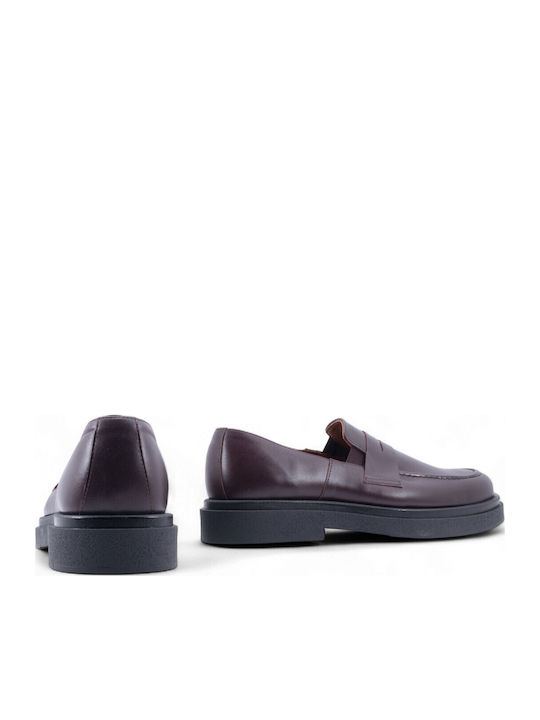 Men's Casual Shoes Burgundy