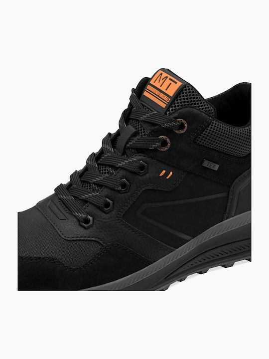 Black Men's Boots with Zipper