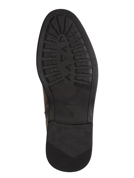 Leather Brown Men's Boots