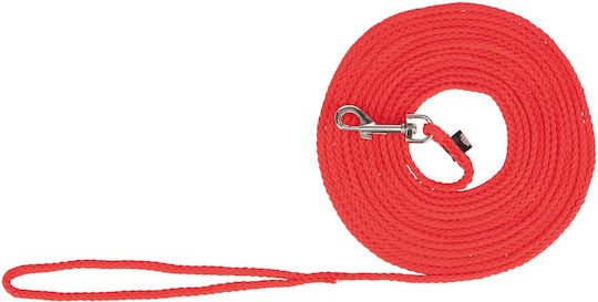 Trixie Hundeleine/Führleine Riemen Tracking Klein/Mittel Rot 5mm in Rot Farbe 15m