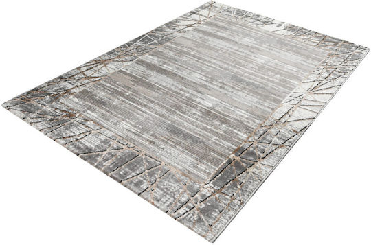 Polcarpet 119 Synthetisch,Polyester/Cotton/Leather Cream Grey
