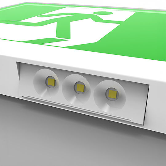 Eurolamp LED Notfall-Sicherheitsleuchte 1Stück