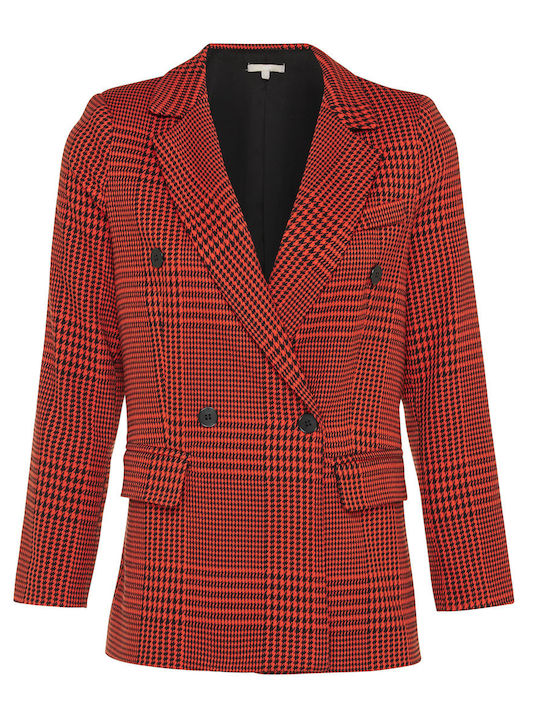 Mexx Blazer pentru femei Sacou Portocaliu