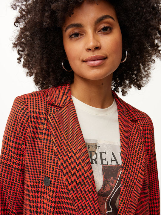 Mexx Blazer pentru femei Sacou Portocaliu