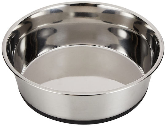 Kerbl Stainless Steel Bowl Food & Water for Dog & Cat 2.8lt in Silver Color