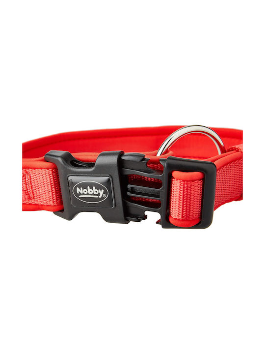 Nobby Classic Preno Hundehalsband in Rot Farbe Mittel / Klein 25mm x 30 - 45cm
