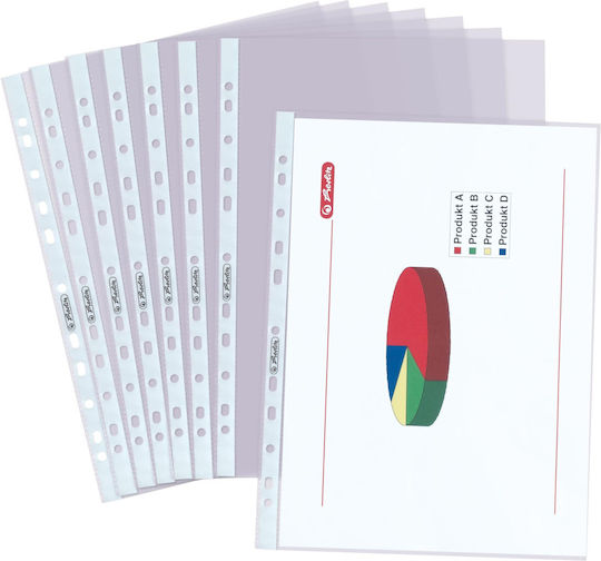 Herlitz Ντοσιέ pentru Hârtie A4 Transparent 50buc