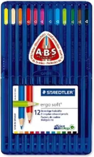 Staedtler Ergosoft Ξυλομπογιές Σετ 12 χρώματα